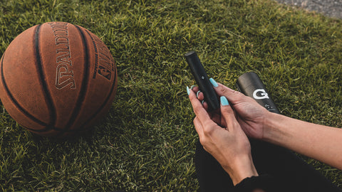 G Pen Pro being used outdoors