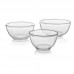 Libbey Baker's Basics 3 Piece Glass Mixing Bowl Set LIB1707
