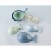 Kate Aspen Whale Shaped 3 Piece Ceramic Measuring Spoon Set KTAN1686