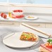 LEIFHEIT Round Ceramic Pizza Stone with Carrying Tray and Slicer LFG1063