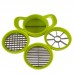 Imperial Home 6 Piece Multi-Purpose Kitchen Herb Mincer Fruit Chopper Set IXVD1915