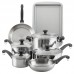 Farberware Classic Traditions 12 Piece Stainless Steel Cookware Set FBR2814