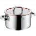 WMF Function Four Stock Pot with Lid in 6 quart WMFA1069