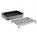 Rachael Ray 14.05" Non-Stick Bakeware Roaster with Dual-Height Rack RRY4028