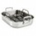 All-Clad Specialty Cookware 13" Large Roaster with Rack AAC2036