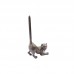 August Grove Cast Iron Cat Free-Standing Paper Towel Holder AGTG3683